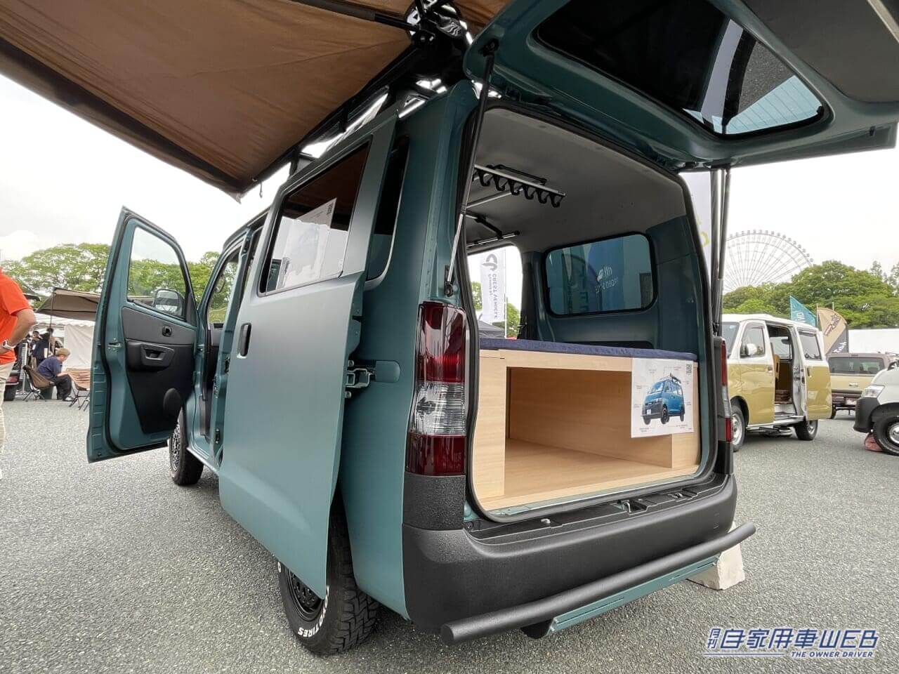 |思わず二度見…「本当に商用車か?」アウトドア仕様で生まれ変わったスクエアボディ。荷物も夢も全部積んで走れ!