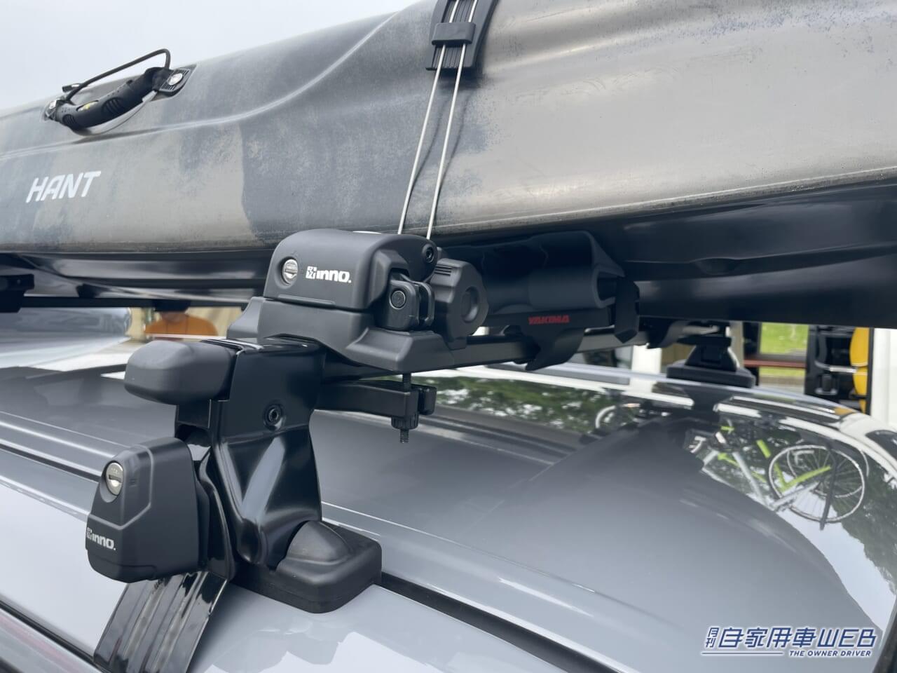 |カヌーを積んだプロボックス! ウォーターアクティビティや釣りにベストなセッティング!