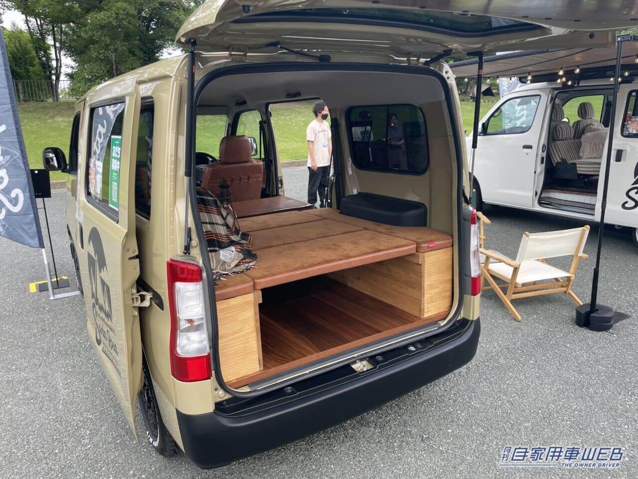 |レトロフェイスのカスタムタウンエース! シンプルながら個性が映えるキャンパー