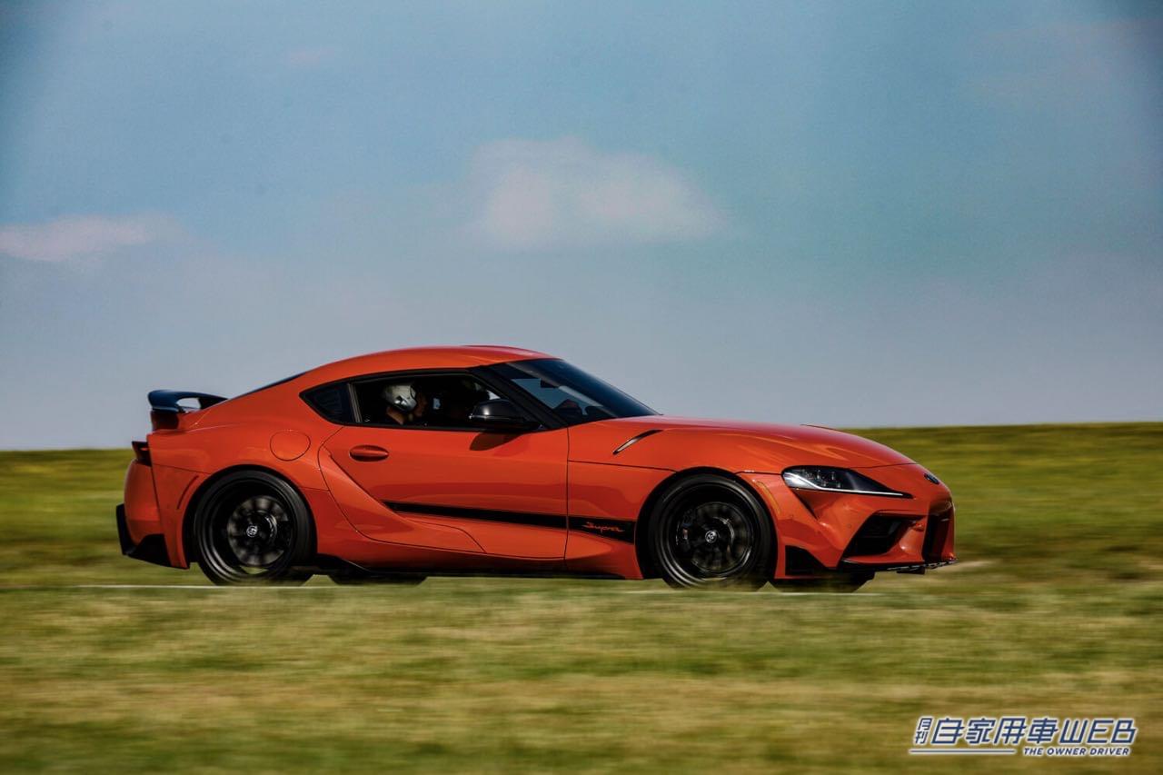 |A80スープラをオマージュした特別な「GRスープラ」米国発表。手動調整式大型リアスポイラーを装備