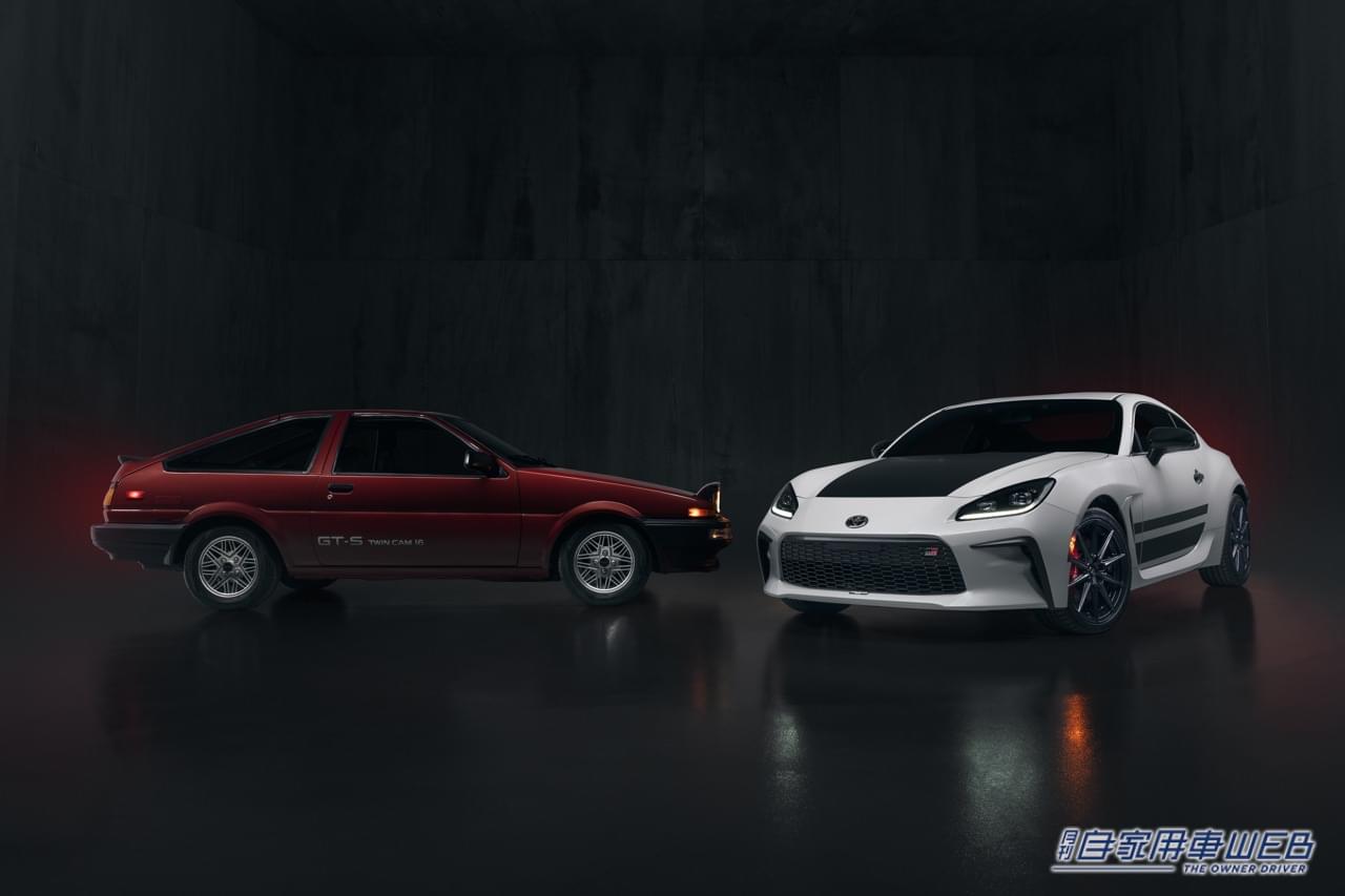 |「スプリンタートレノ」にインスパイア!? 米国トヨタがGR86特別仕様車「TRUENO Edition」を発表!!