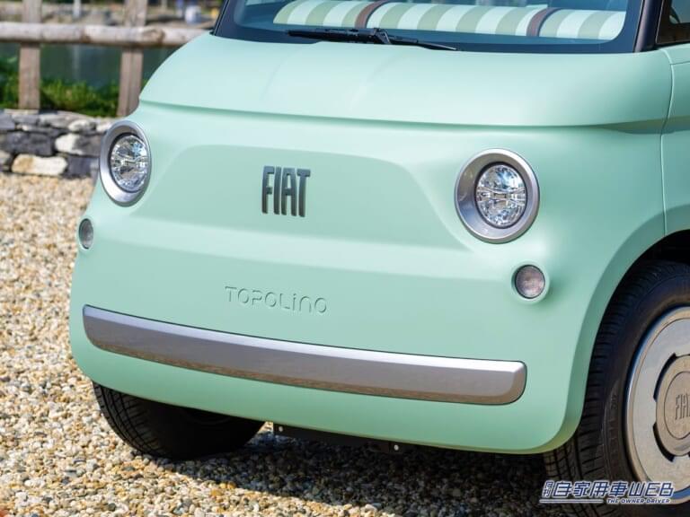 フィアット「トッポリーノ」。2人乗りバッテリーEVとして1955年以来の フィアット「トッポリーノ」。2人乗りバッテリーEVとして1955年以来の