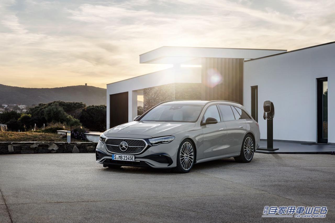 |メルセデス・ベンツが新型「Eクラス・ステーションワゴン」を本国発表。流麗なサイドシルエットが特長