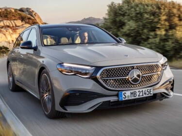 メルセデス・ベンツが新型「Eクラス・ステーションワゴン」を本国発表。流麗なサイドシルエットが特長