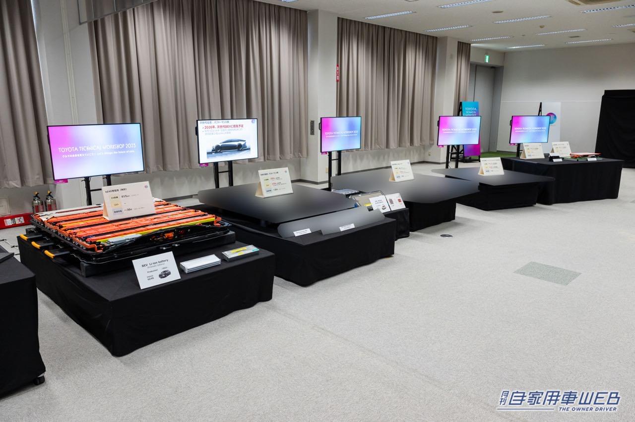 |1000㎞走る次世代電池や水素エンジン「LX」など、トヨタがクルマの未来を変える新技術を公開
