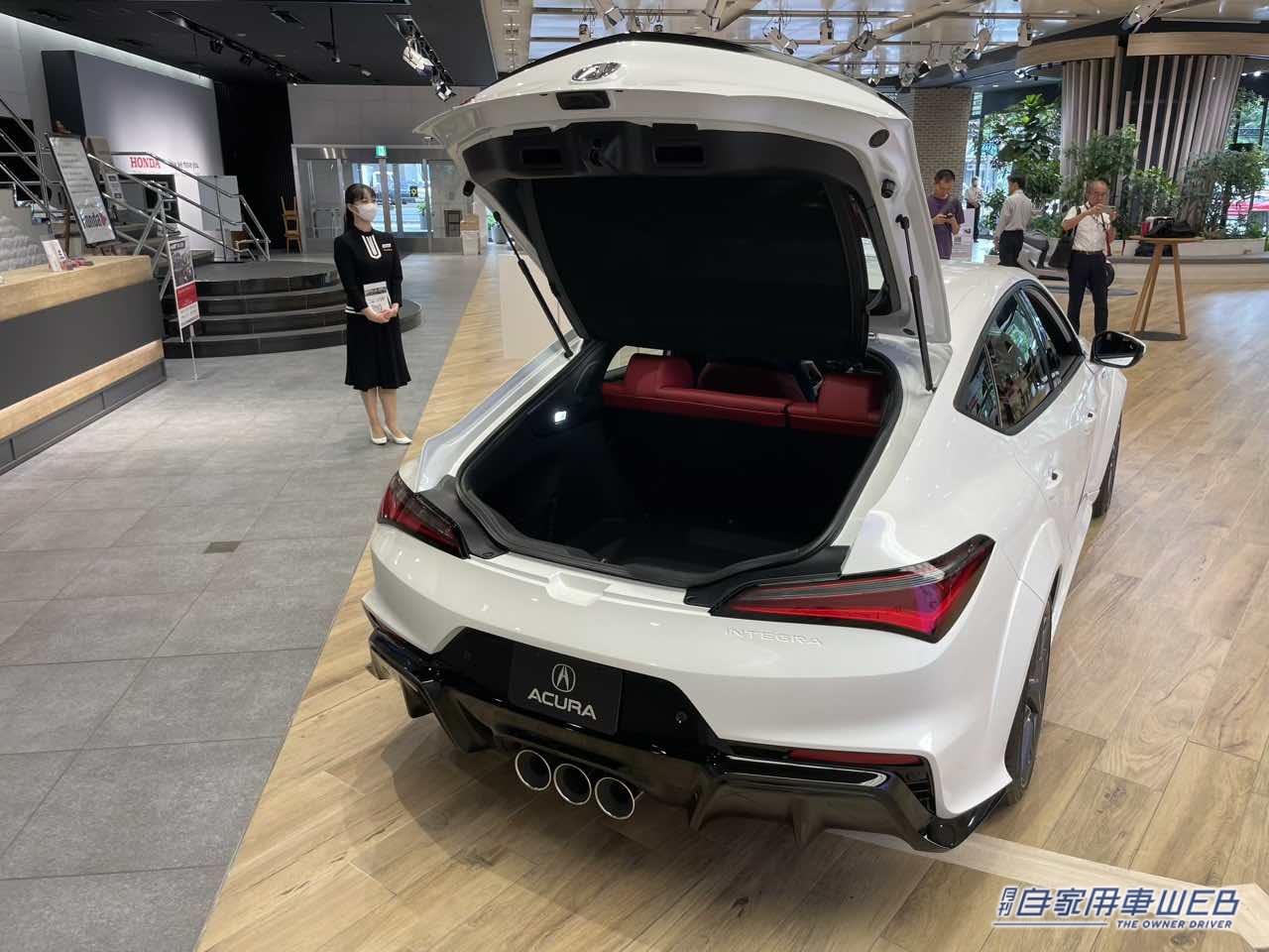 |ACURAインテグラが日本上陸!? 青山では乗り込み体験も!
