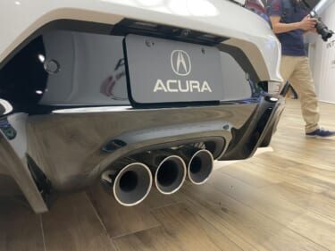 ACURAインテグラが日本上陸!? 青山では乗り込み体験も!