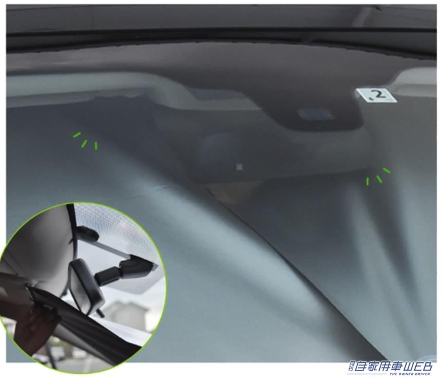 |後付けできるロール式サンシェードが超便利! ドラレコやディスプレイにも干渉せずストレスフリー