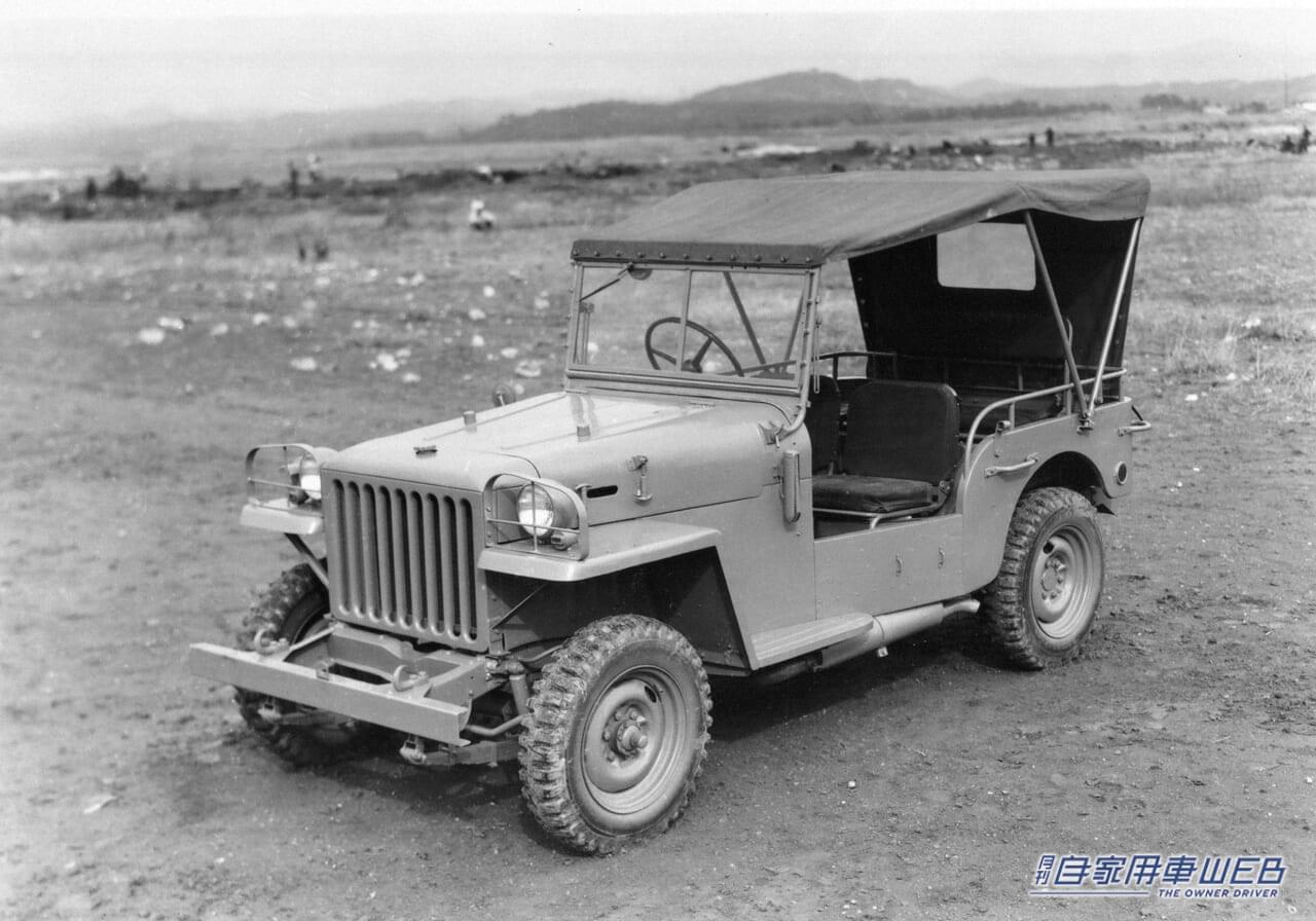トヨタ ジープBJ型|「トヨタ最古のブランド」「クラウンより古い」現在は不動の地位。始まりは1951年、着実な実績を重ねた大人気のクルマ。