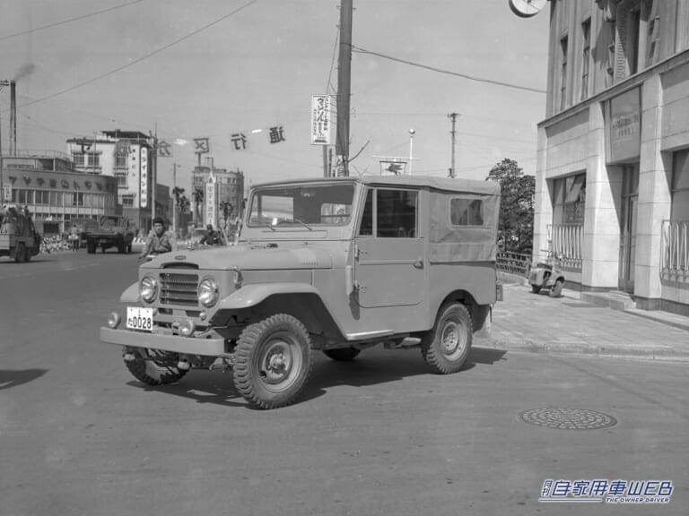 トヨタ ランドクルーザー20系。|「トヨタ最古のブランド」「クラウンより古い」現在は不動の地位。始まりは1951年、着実な実績を重ねた大人気のクルマ。