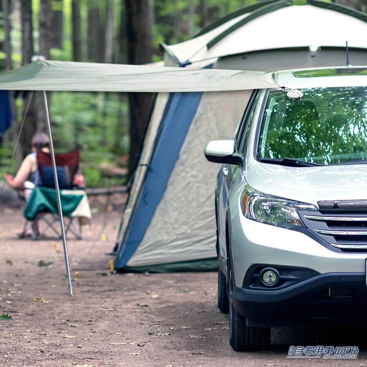 |車にタープテントをワンタッチで取り付け!「FECA タープテント用吸盤式フック」が強くて便利!