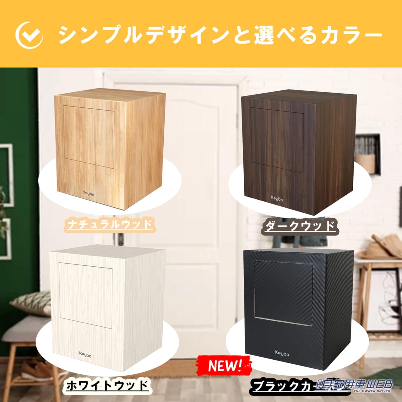 |リレーアタックから愛車を守る! 最新型リレーアタック防止用キーケース『Keybo』にカーボン柄が登場