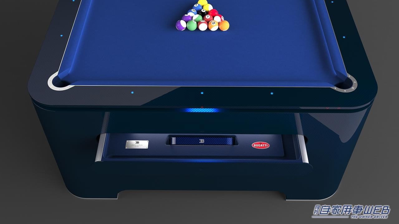 |ブガッティが作るビリヤード台「Bugatti Pool Table」その値段は1億円! IT化され、船上でも水平を保つぞ