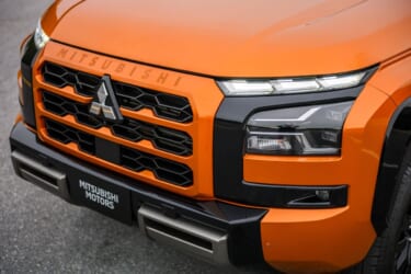 三菱1トンピックアップトラック新型「トライトン」ワールドプレミア! 日本へは12年ぶりに2024年初頭に発売予定