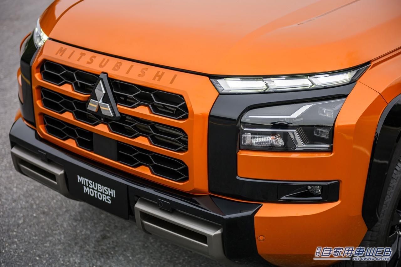 |三菱1トンピックアップトラック新型「トライトン」ワールドプレミア! 日本へは12年ぶりに2024年初頭に発売予定