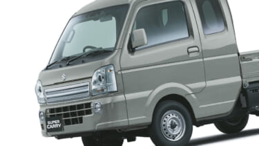 カスタムベースとしても人気の軽トラック「キャリイ」「スーパーキャリイ」に新色「モスグレーメタリック」が追加!