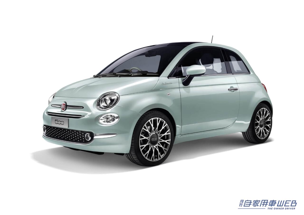 |FIAT 500、66回目の誕生日を記念した特別仕様車「500/500Cセンプレヴェルデ」限定300台で発売
