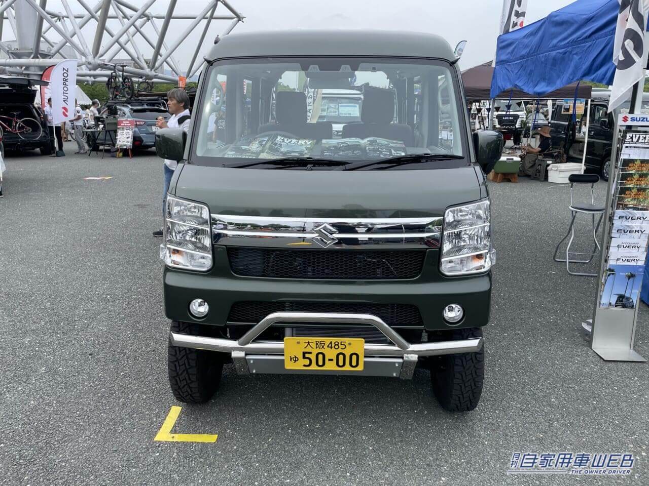 |プロの釣り人も大満足! スズキのエブリイがベースの軽キャンパー