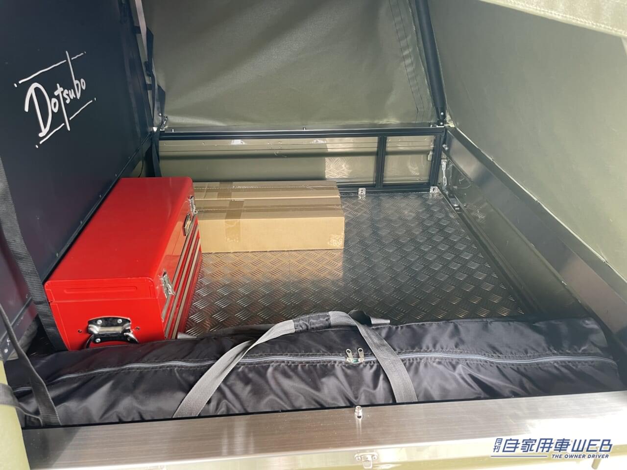 |これぞ最終進化系! 防水力も高くてアウトドアにピッタリなカスタム軽トラがカッコいい