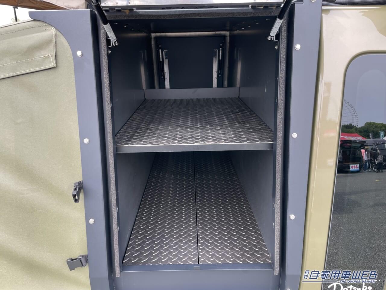 |これぞ最終進化系! 防水力も高くてアウトドアにピッタリなカスタム軽トラがカッコいい