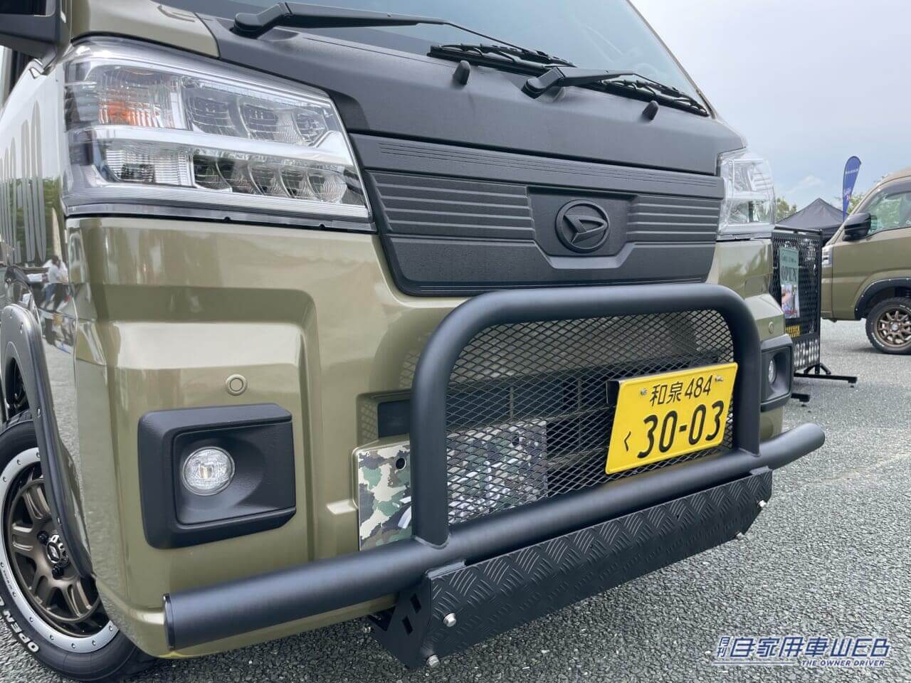 |これぞ最終進化系! 防水力も高くてアウトドアにピッタリなカスタム軽トラがカッコいい