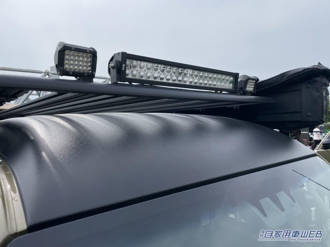 |これぞ最終進化系! 防水力も高くてアウトドアにピッタリなカスタム軽トラがカッコいい