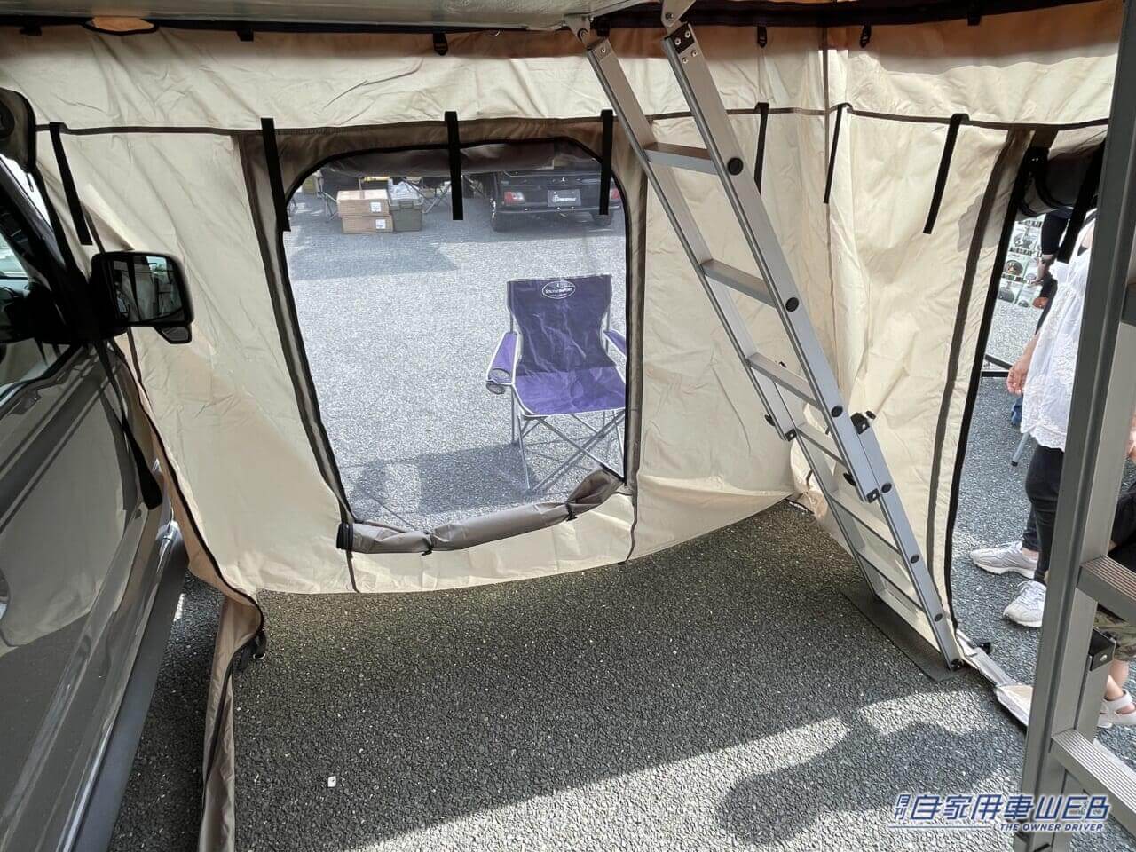 |テントも2階建ての時代に! 秘密基地のようなスズキのジムニーシエラ