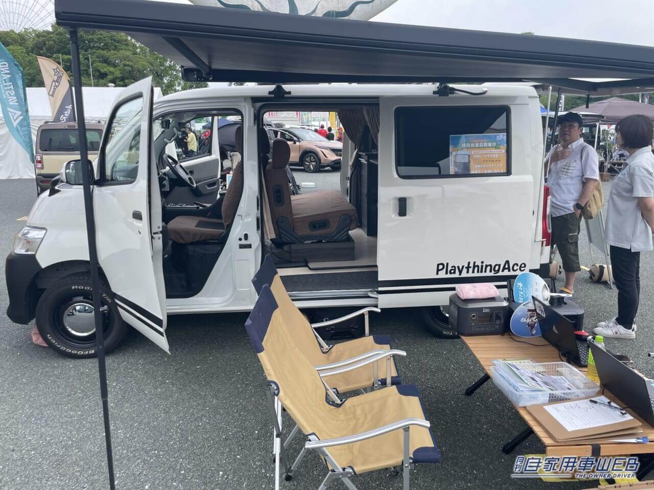 |「結局これくらい」「めっちゃ丁度よい」軽キャンより大きく、ハイエースよりコンパクト。ベストサイズすぎる相棒。