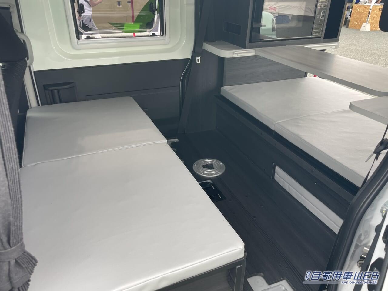 |シンプルだから使いやすさも抜群! ダイハツ アトレーがベースの軽キャンパー