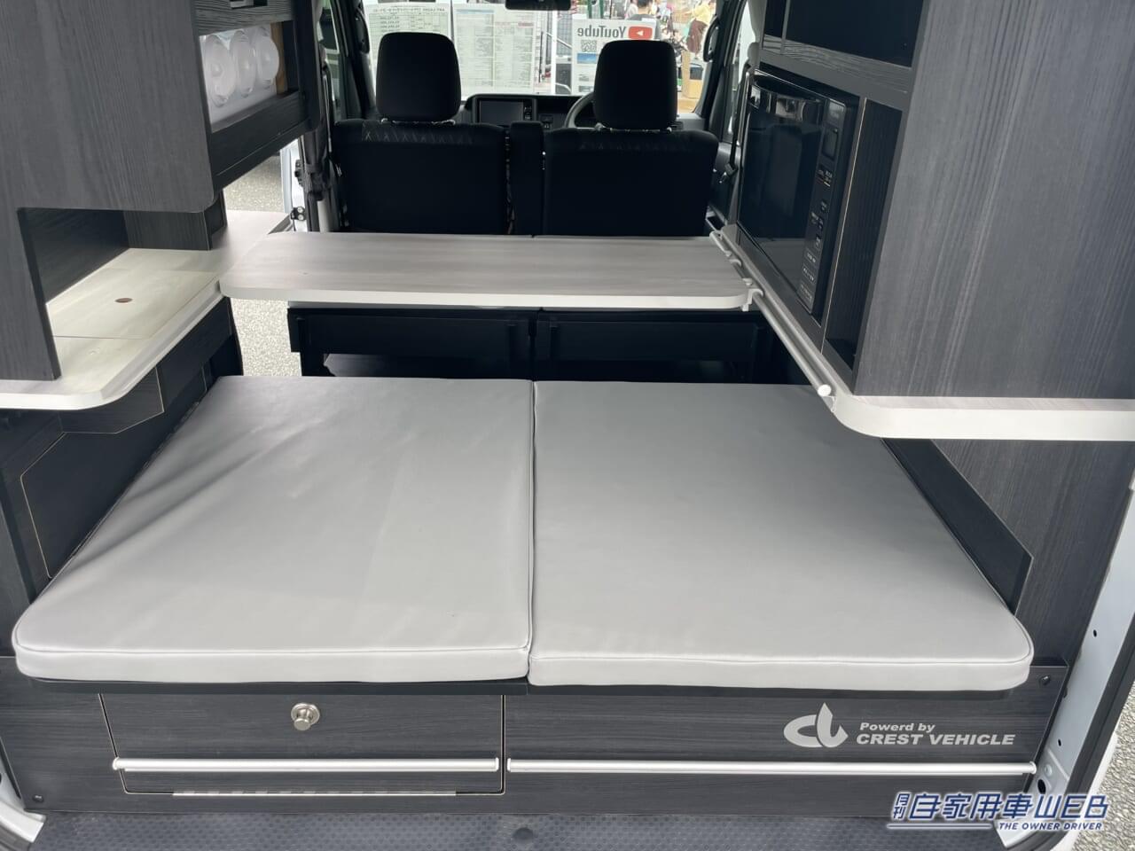 |シンプルだから使いやすさも抜群! ダイハツ アトレーがベースの軽キャンパー