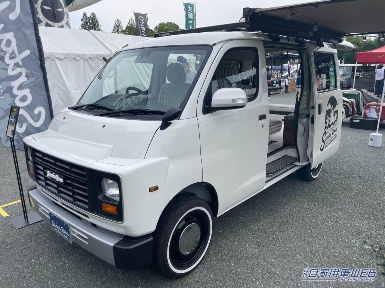 キャンピングカー|タウンエース|フィルバート(サンタローザ)|衝撃トヨタ車「美しく、無骨でカッコいい…」「これは刺さるデザイン」完成されたスタイルだが、自分色の余白が素敵。