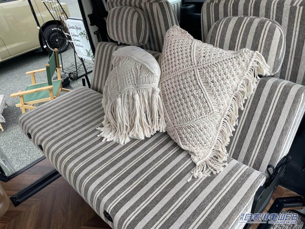 キャンピングカー|タウンエース|フィルバート(サンタローザ)|衝撃トヨタ車「美しく、無骨でカッコいい…」「これは刺さるデザイン」完成されたスタイルだが、自分色の余白が素敵。