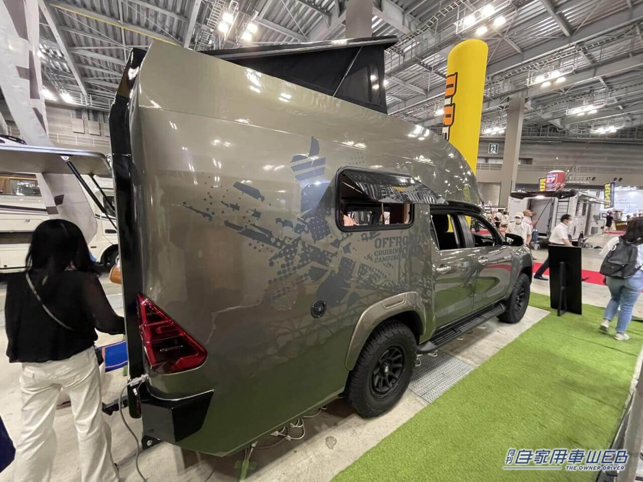 |こんな車が欲しかった! トヨタのハイラックスがベースのキャブコン