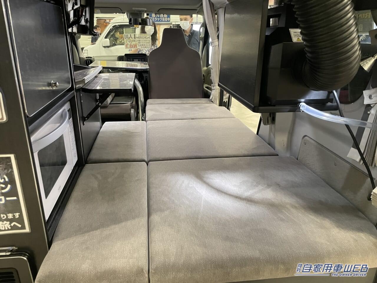 |ソロキャンの相棒に最適! マツダのスクラムがベースの軽キャンパー