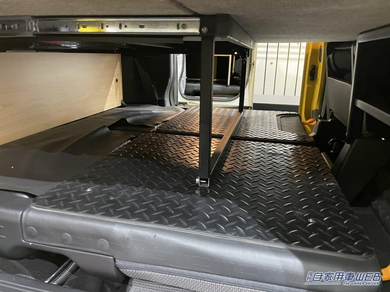 |「この軽自動車、住めるね」電子レンジ・シンク・驚きの隠しスペースもあるホンダ・N-VANがベースのキャンパー