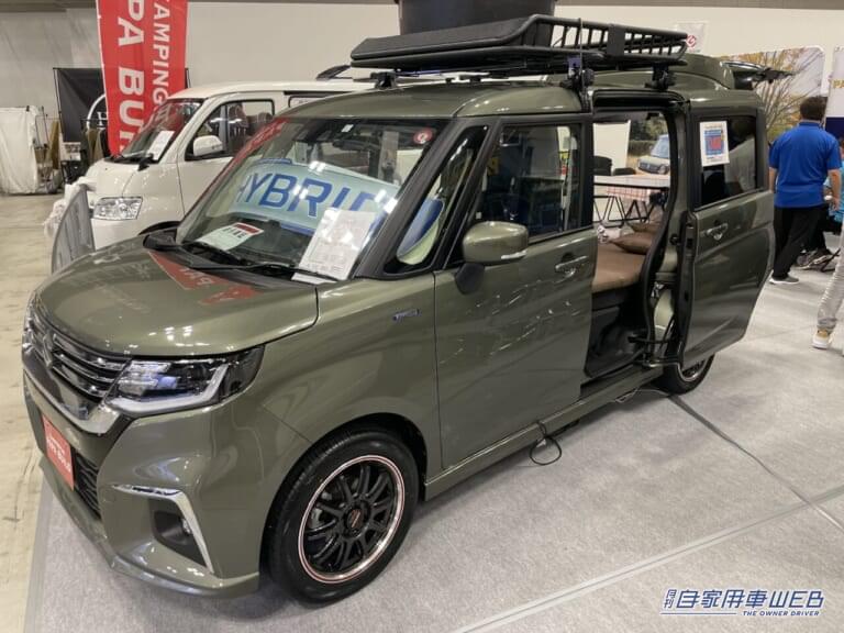 スズキのソリオ ハイブリッド|「もしかして完璧か?」車中泊から街乗りまで希望を叶えてくれるソリオ・ハイブリッドがベースのキャンピングカー。