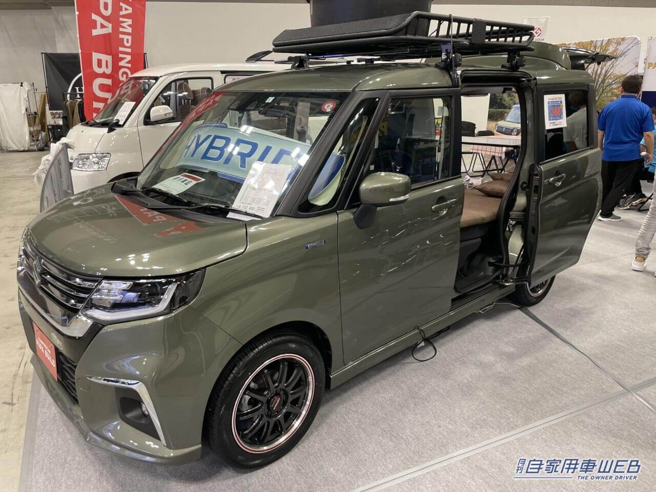 |「もしかして完璧か?」車中泊から街乗りまで希望を叶えてくれるソリオ・ハイブリッドがベースのキャンピングカー。