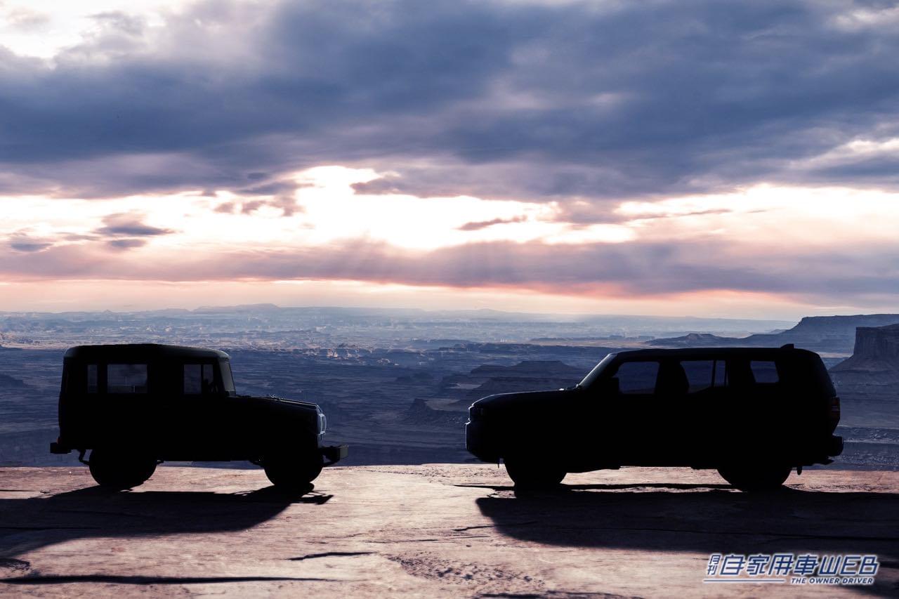 |新型「ランドクルーザープラド」遂にお披露目! 米国トヨタがシルエット画像を公開!!