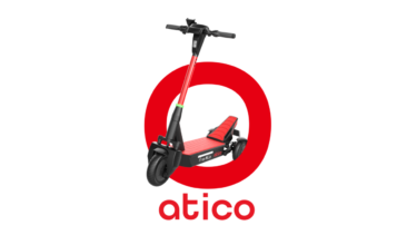 航続距離は50キロ！　安定安全の電動3輪キックボード「atico」