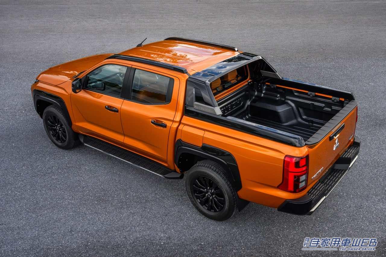 |三菱1トンピックアップトラック新型「トライトン」ワールドプレミア! 日本へは12年ぶりに2024年初頭に発売予定