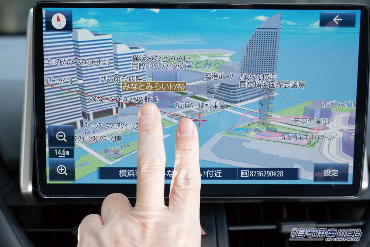 |500車種以上に適合する高画質の有機ELディスプレイ搭載!全国で詳細な市街地図表示が可能【パナソニックStrada】