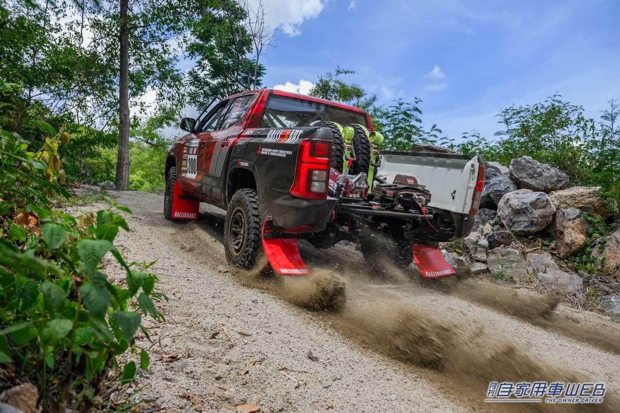 |「チーム三菱ラリーアート」がアジアクロスカントリーラリー2023に新型「トライトン」で参戦!連覇を狙う。三菱自動車が技術支援