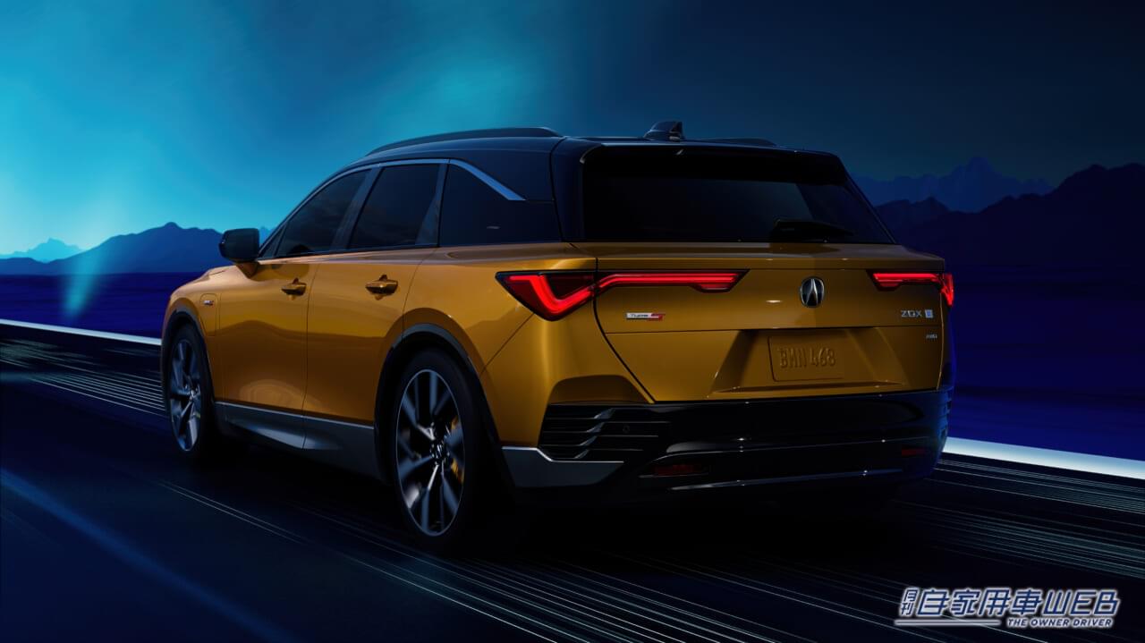 |バッテリーEV、アキュラ「ZDX」/「ZDXタイプS」が米国でワールドプレミア