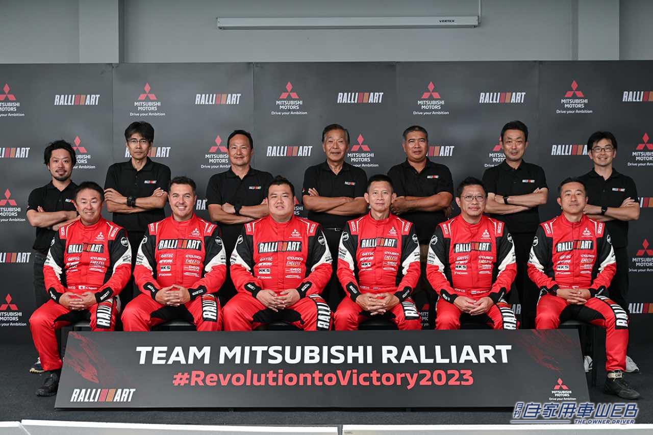 |「チーム三菱ラリーアート」がアジアクロスカントリーラリー2023に新型「トライトン」で参戦!連覇を狙う。三菱自動車が技術支援