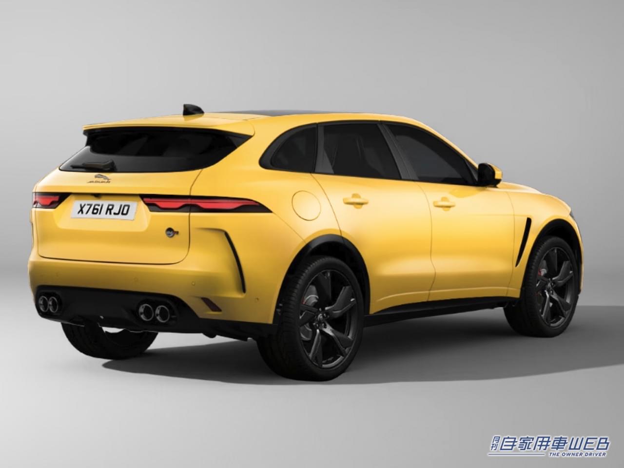 ｜日本独自の特別仕様車、ジャガー「F-PACE SVR CURATED FOR JAPAN」25台限定で登場