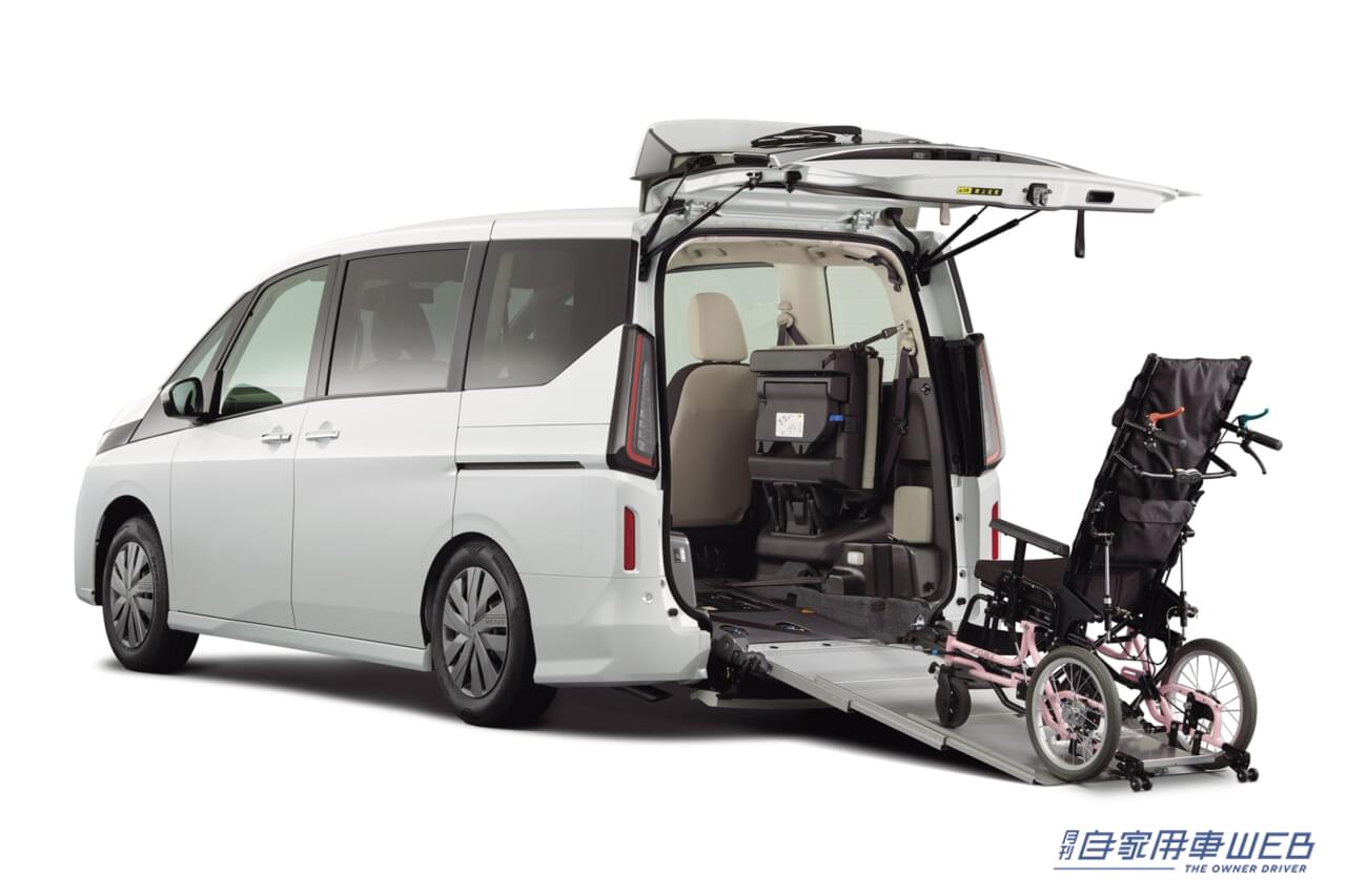 |「セレナ」、「ルークス」、「キャラバン」の福祉車両が「H.C.R.2023 国際福祉機器展&フォーラム」に登場