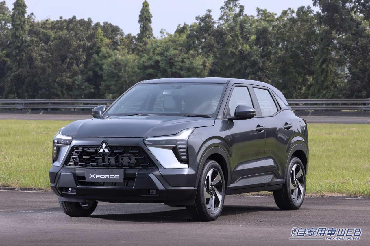 |三菱新型コンパクトSUV「エクスフォース」がインドネシア国際オートショーでワールドプレミア