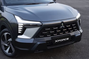三菱新型コンパクトSUV「エクスフォース」がインドネシア国際オートショーでワールドプレミア