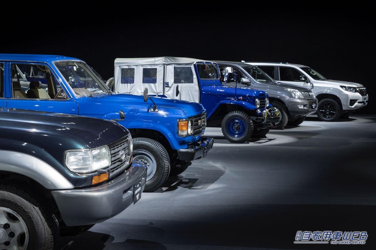 |歴代ランドクルーザーが集結! サクッと画像で振り返るレアなランクルたち