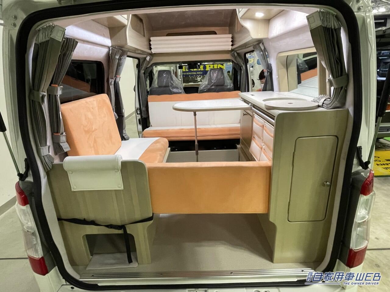 |ハムスターのような色使いがかわいい! トヨタ タウンエースがベースのキャンパー